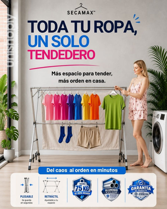 Tendedero Plegable SecaMax