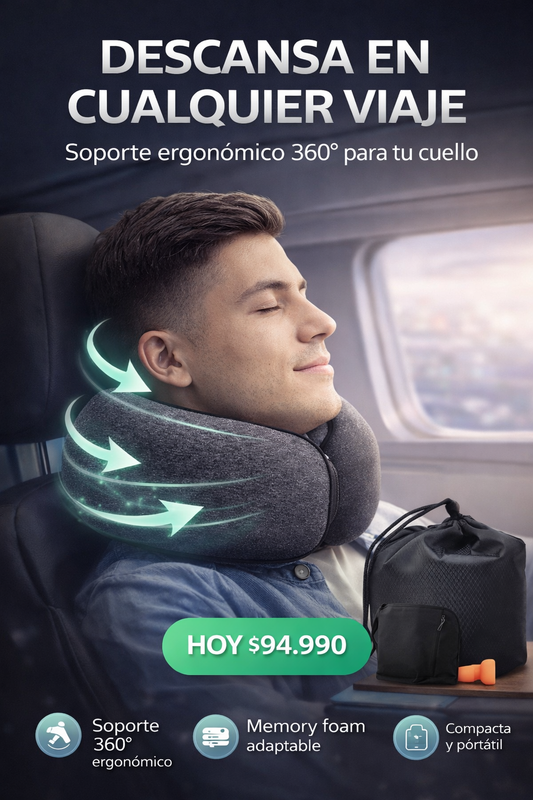 Almohada Viajera+Accesorios