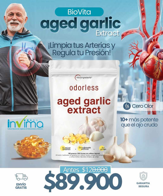 Aged  Garlic Extracto de Ajo